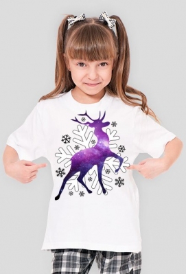 Winte Wonderland Space Reindeer kids - MadWear - Prestiżowe Ubrania