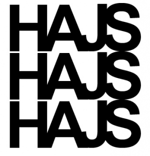 hajs hajs hajs - nadruk