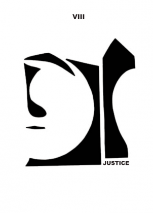 VII THE CHARIOT / VIII JUSTICE
