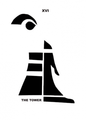 XVI THE TOWER / XVII THE STAR