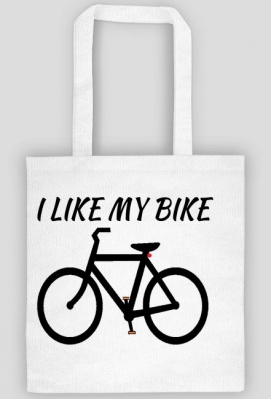 I LIKE MY BIKE - torba - Sklep z rowerowymi gadżetami !
