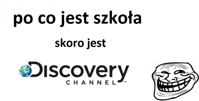 Discovery- biala koszulka z nadrukiem