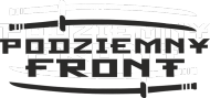 podziemny front black logo t-shirt 2