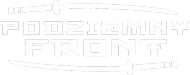 podziemny front white logo bluza 2
