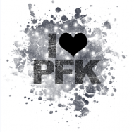 Koszulka I <3 PFK /Męska/ Biała