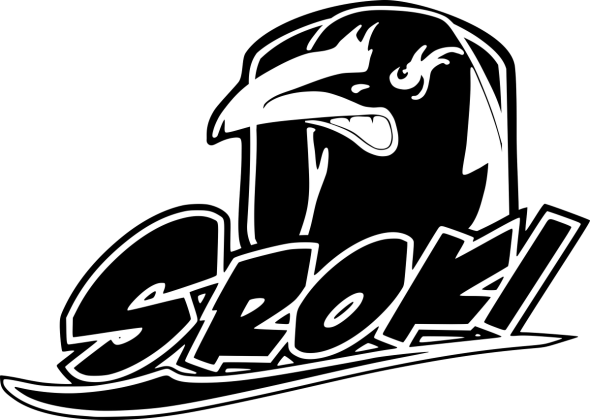 Dziecięce body z logo Sroki Łódź