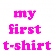 my first t-shirt