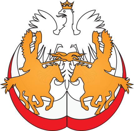 Orzeł biały, husaria, barwy - Koszulka męska
