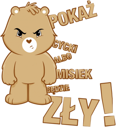 [OTHER] Pokaż cycki - Misiek - Black