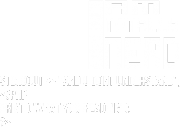 Koszulka I'M NERD