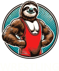 Koszulka zapaśnicza - Leniwiec WRESTLING - wzór 002