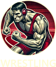 Koszulka ECO aware- WRESTLING - duży wzór 002