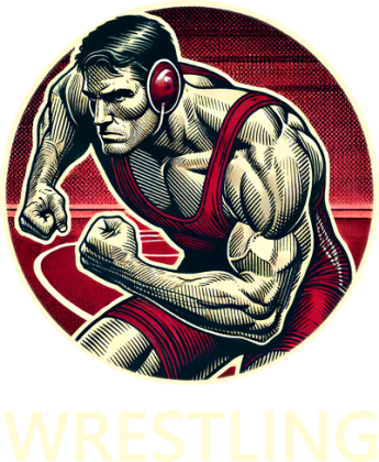 Bluza z kapturem - WRESTLING wzór 001B