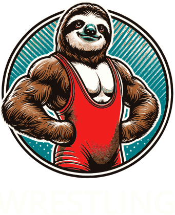 Bluza - Leniwiec WRESTLING - wzór 002