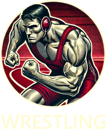 Koszulka ECO aware- WRESTLING - mały wzór 002