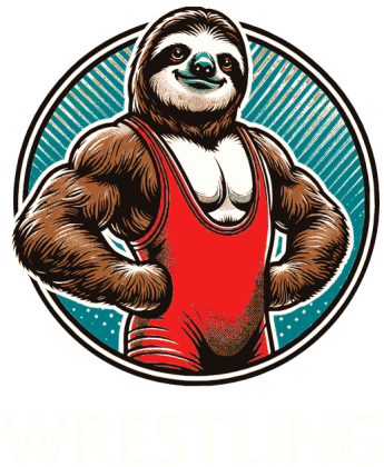 Koszulka dziecięca - Leniwiec WRESTLING - mały wzór 002