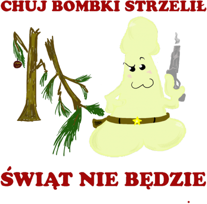 Świąt nie będzie - podkoszulka damska