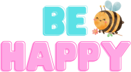 BE HAPPY - torba