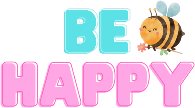 Be Happy - koszulka dziewczęca