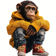 Monkey t-shirt męski