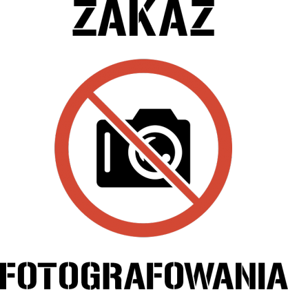 Zakaz fotografowania