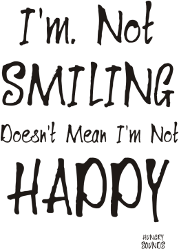 smiling/happy