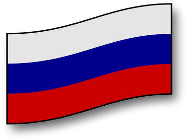 Kamizelka odblaskowa, nadruk: flaga rosyjska, Rosja