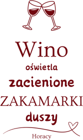 Koszulka WINO OŚWIETLA męska