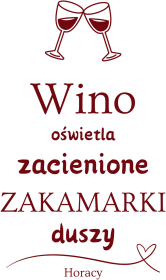 Koszulka WINO OŚWIETLA damska