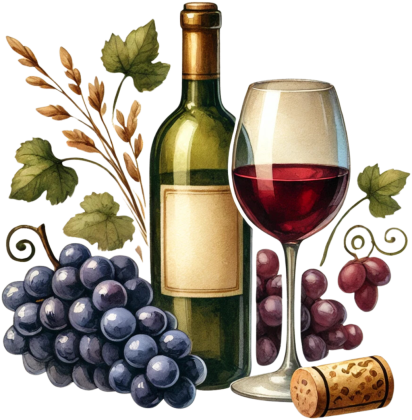 Koszulka CZERWONE WINO damska
