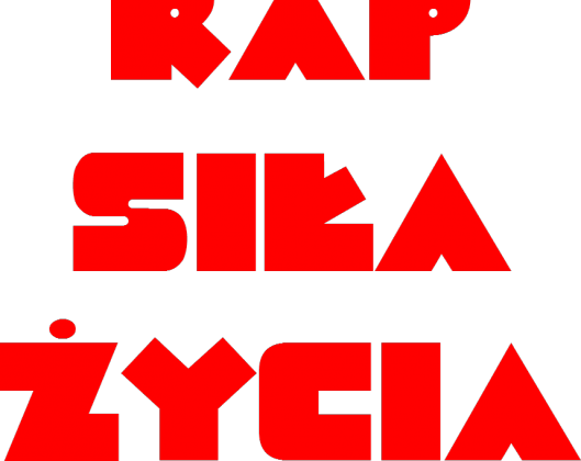 Koszulka *Biało-Czerwona* "Rap Siłą Życia" Men