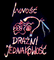 T-shirt damski ,,inność drażni jednakowość"