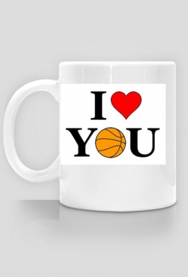 I Love Basketball Kubek - www.Pixelzone.pl - pixelzone