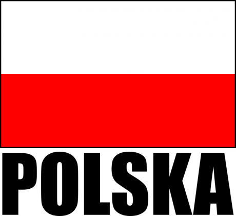 Podkładka pod myszkę z flagą i napisem