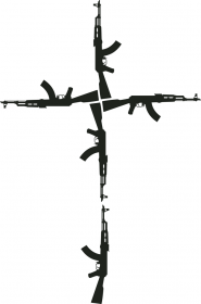 AK 47 Cross