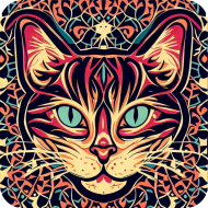 Damska koszulka Cat Marocco Style 6 (T2-KW11-W104-K1)