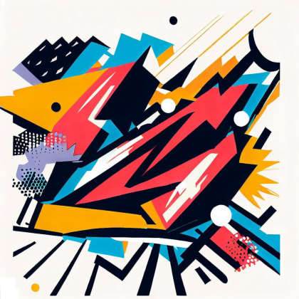 Męska koszulka AI Abstract Pattern 5 (T1-KW1-W2-K4)