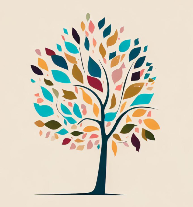 Damska koszulka Tree 1 (T2-KW39-W63-K4)