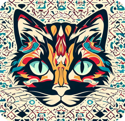 Męska koszulka Cat Marocco Style 2 (T1-KW11-W100-K6)