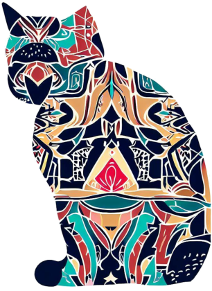 Damska koszulka Cat Marocco Style 4 (T2-KW11-W102-K7)