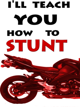 I'LL TEACH YOU HOW TO STUNT