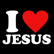 Koszulka I love Jesus (męska)