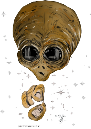 Alien- widzę Cię by Kasia Maguda