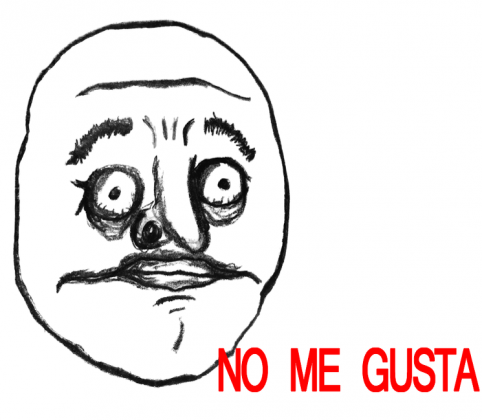 No me gusta