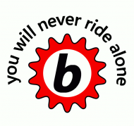 koszulka bikestats you will never ride alone - biala