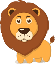 Przyjazny Lewek dla dziewczynek