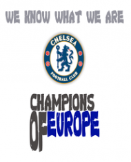 Chelsea - Champions of Europe kubek