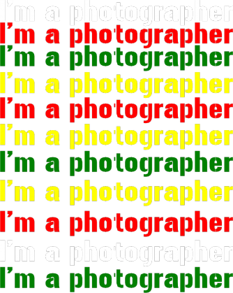 'm a photographer