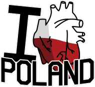 I Heart Poland | Kocham Polskę DAMSKA