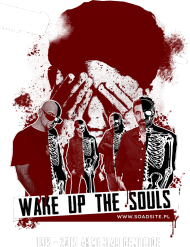 T-Shirt damski "Wake up The Souls"  +18